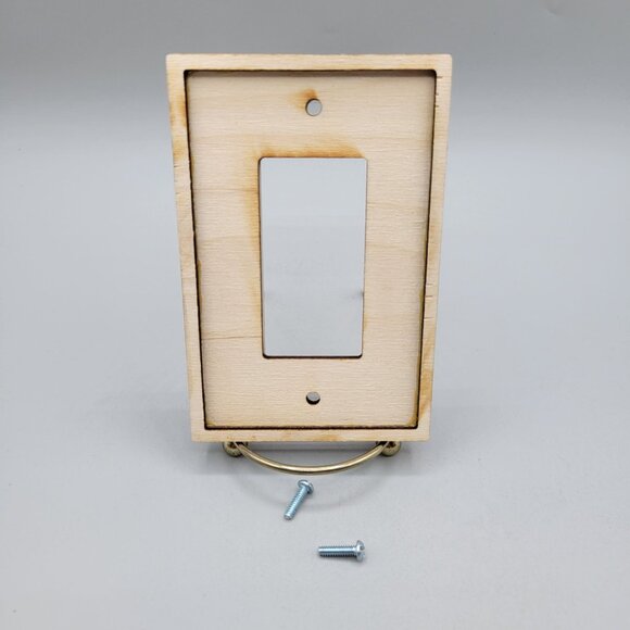 Whimsical Light Switch Cover Dragonfly Paperwings Studio - Picture 2 of 3